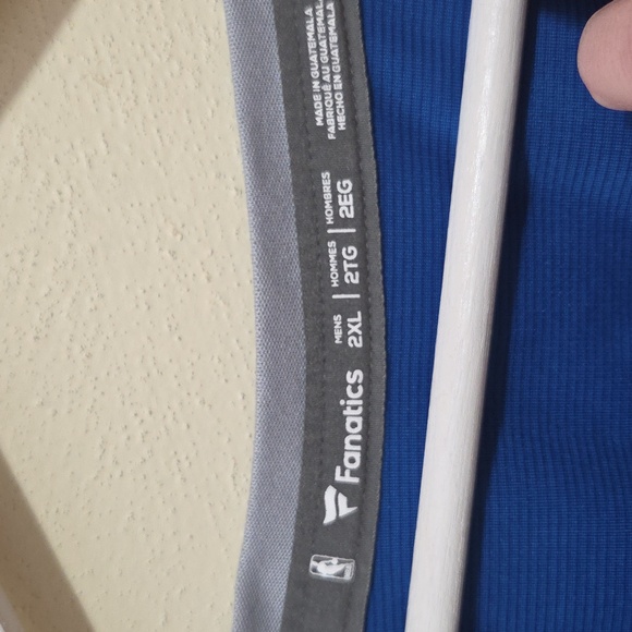 Luka Doncic Men's 2XL Fanatics Blue NBA Basketball Dallas Mavericks Jersey - Picture 8 of 12